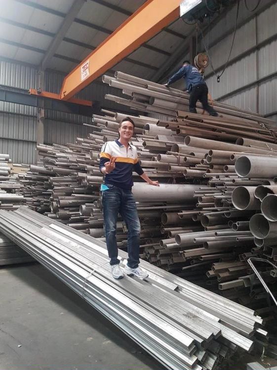 Pipes, wire and bars